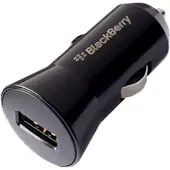 BlackBerry ACC-48157-001 Ladegerät für Mobilgeräte Smartphone Schwarz Zigarettenanzünder Auto