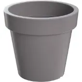Prosperplast - Kunststoffpflanztopf Lofly in Grau 19,6 x 19,6 x 18,1 cm