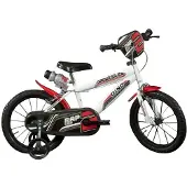 Dino Bikes Kinderfahrrad "16" R 88 Kinderfahrrad Jungen stabiler Rahmen Stützräder 4-7 Jahre" 1 Gang mit Stützrädern und Frontschild