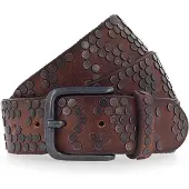 B.belt Nietengürtel Leder
