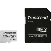 Transcend 300S, 256 GB, MicroSDXC, NAND, 95 MB/s, 40 MB/s, Class 3 (U3)