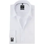 Olymp No'6 six Hemd Skinny Fit Weiß Extra Lange Ärmel