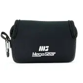 MegaGear MG608 Ultraleichte Kameratasche aus Neopren Kompatibel mit Sony Cyber-shot DSC-HX95, DSC-HX99, DSC-HX80, DSC-HX90V, Schwarz