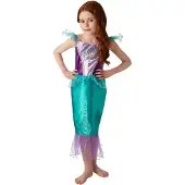 Partyking Disney Prinzessin Arielle Glitzer Kinderkostüm