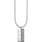 Cai Collierkette 925/- Sterling Silber 60cm Geschwärzt CAI Silbergrau