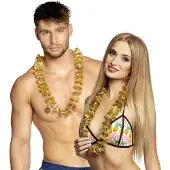 Boland Goldene Hawaiikette Paloma 50cm