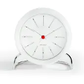 Arne Jacobsen Bankers Tischuhr mit Alarm