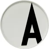 Design Letters - AJ Porzellan Teller A