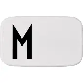 Design Letters Lunchbox in Weiß/ Schwarz - 700 ml - onesize
