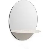 Normann Copenhagen - Horizon Runder Spiegel - Ø34 cm - Weiß
