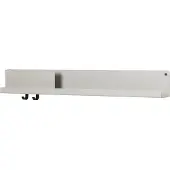 Muuto Folded Shelves 96x13 Grey - , Grau, Kunststoff
