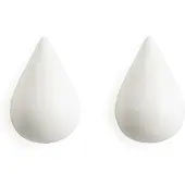 Normann Copenhagen - Dropit Haken - Small - 2er-Set - Weiß