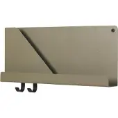 Muuto Folded Shelves 51x22 Olive - , Grün, Kunststoff
