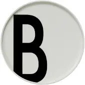 Design Letters - AJ Porzellan Teller B