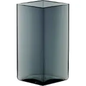 Iittala Ruutu Vase 11,5x18cm Grau
