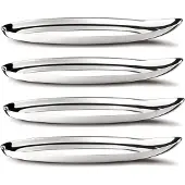 Georg Jensen Untersetzer Wein & Bar Edelstahl Glänzend (4-teilig)