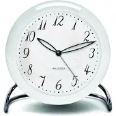 Arne Jacobsen Rosendahl Uhr Tischuhr 43670 weiß Wecker
