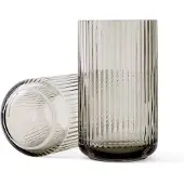 Lyngby Porcelæn Vase Glas Rauchgrau 25 cm
