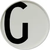 Design Letters - AJ Porzellan Teller G