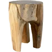 Nordal Teakholzhocker - naturbelassen