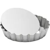 Patisse Silvertop Quiche-Form silberfarben 10 cm