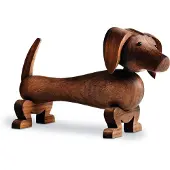 Kay bojesen - Kleiner Hund Walnuss