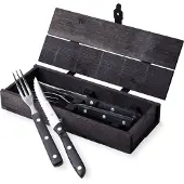 Gense Old Farmer Black Grillbesteck 2er-Pack Rostfreier Stahl