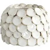 House Doctor HDDot Vase, weiß, Höhe 10 cm, Keramik - , Weiß, Keramik
