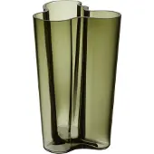 Iittala Vase Alvar Aalto Finlandia Moosgrün 25 cm