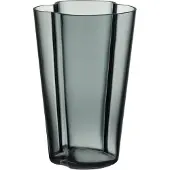 Iittala Vase Alvar Aalto Dunkelgrau 22 cm
