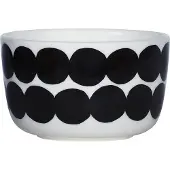Marimekko Siirtolapuutarha Schale Weiß/Schwarz 25 cl