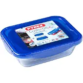 Pyrex Lunchbox-Set Cook & Go (2 pcs) Durchsichtig Borosilikatglas