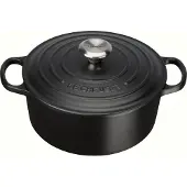 Le Creuset Bräter Le Creuset Signature Matt Schwarz 24 cm