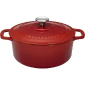 CHASSEUR PUC472658, Auflaufform, Rund, Eisenguss, 6 Person(en), Keramik, Gas, Halogen, Induktion, Terrakotta