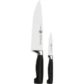 Zwilling Set of knives, 9,5 cm, 42 cm, Edelstahl, Schwarz, Edelstahl