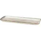 Broste Copenhagen - Nordic Serving Plate Square, Stoneware - Sand