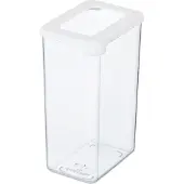 Gastromax Trockenvorratsdose, 1,6 Liter, transparent/weiß