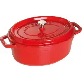 Staub La Cocotte 29cm oval, Kirsch-rot, Gusseisen