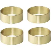 Bloomingville Laurie Serviettring, Gold, Messing 4 Stk