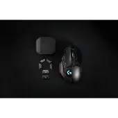 Logitech G G502 LIGHTSPEED, rechts, Optisch, RF Wireless, 25600 DPI, 1 ms, Schwarz