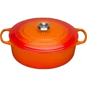 Le Creuset Bräter - Cocotte oval 31 cm, 6,3 l orange