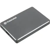 Transcend StoreJet 25C3, 2 TB, 2.5", 3.2 Gen 1 (3.1 Gen 1), 5400 RPM, Grau