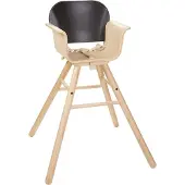 PlanToys Hochstuhl verstellbar - Schwarz