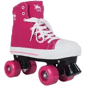 Rookie Skates Rookie Rollerskates Canvas High Pink 2019