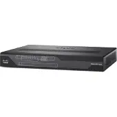 Cisco 892FSP, Ethernet-WAN, Gigabit Ethernet, Schwarz