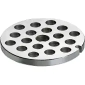 Bartscher Lochscheibe aus Edelstahl für gewerblichen Einsatz, 8 mm Lochdurchmesser, Modell 22CQO/8