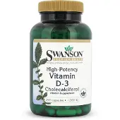 Swanson Health Vitamin D3 1000 IE 250 St