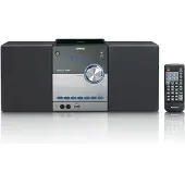 Lenco MC-150 - Stereoanlage mit DAB+/FM Empfang - CD/MP3-Spieler - Bluetooth - USB-Eingang - 2 x 10 Watt RMS - Schwarz