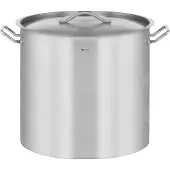 Royal Catering Gastronorm-Topf mit Deckel, Edelstahl, für Induktionsherd, 71 L