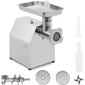Royal Catering Edelstahl Fleischwolf - Reverse-Funktion - 140 kg/h